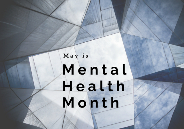 Graphic image for May is Mental Health Month